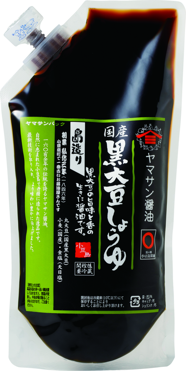 国産黒大豆しょうゆ本醸造