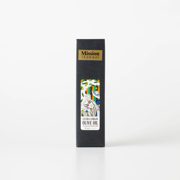 小豆島産エキストラバージンオリーブオイル　ミッション